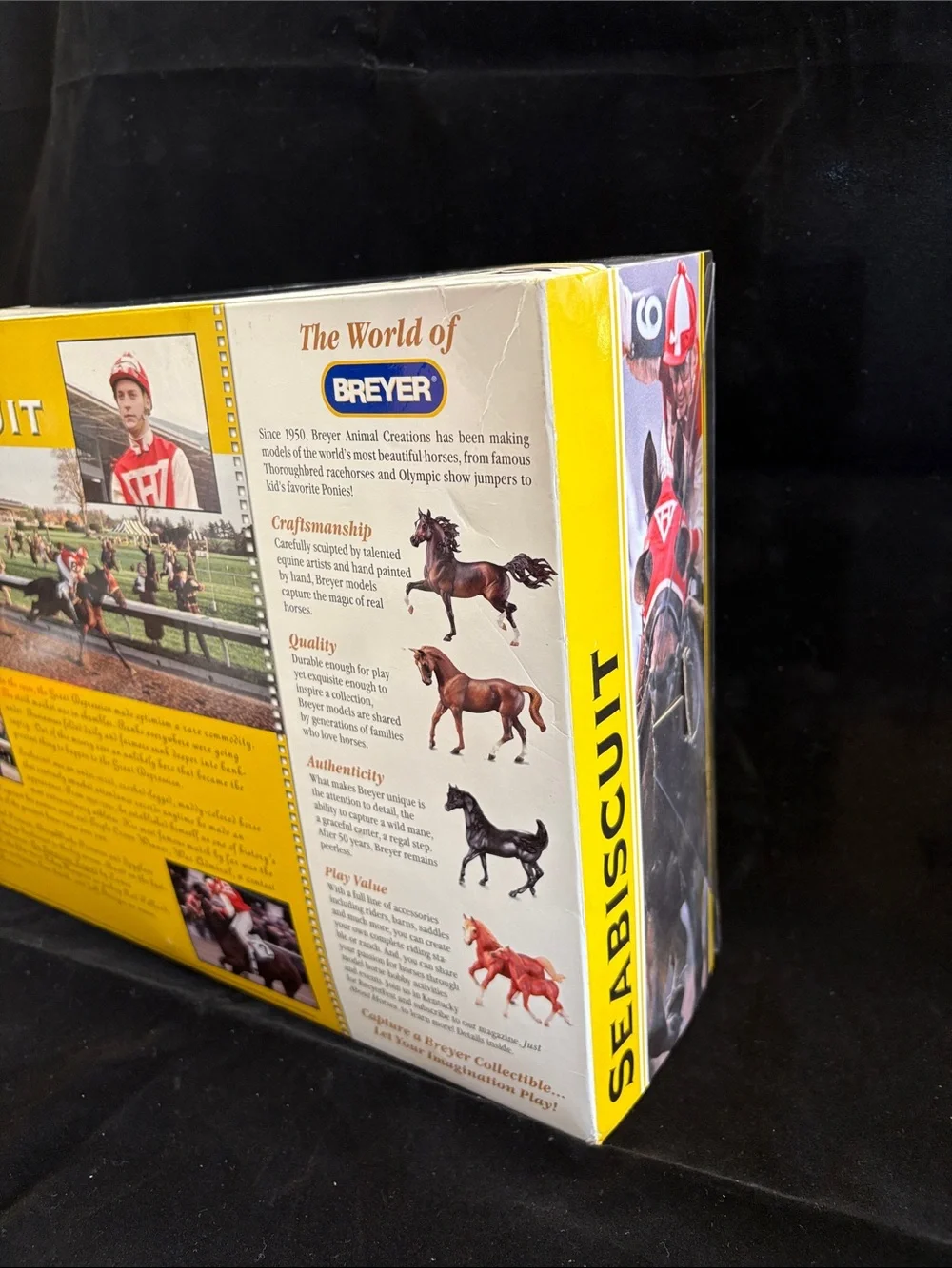 Breyer Chestnut Seabiscuit Model Horse.  0265